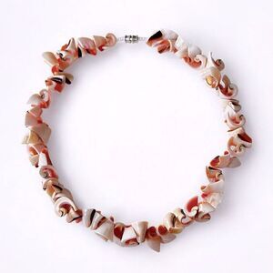 Curly Shell Naturall Shell Choker Necklace